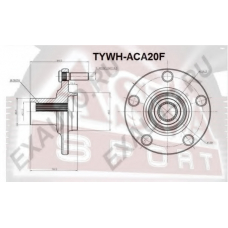 TYWH-ACA20F ASVA Ступица колеса