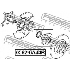 0582-6A44R FEBEST Ступица колеса