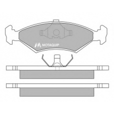 LVXL231 MOTAQUIP Комплект тормозных колодок, дисковый тормоз