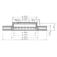 BDC3817 QUINTON HAZELL Тормозной диск