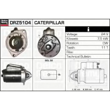 DRZ5104 DELCO REMY Стартер