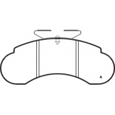 BPA0142.10 OPEN PARTS Комплект тормозных колодок, дисковый тормоз