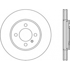 BDR1081.20 OPEN PARTS Тормозной диск