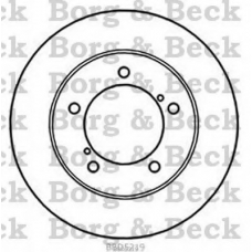 BBD5219 BORG & BECK Тормозной диск