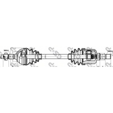 245008 GSP Приводной вал