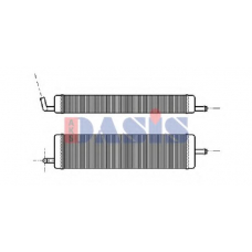 189100N AKS DASIS Теплообменник, отопление салона