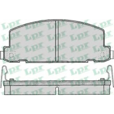 05P053 LPR Комплект тормозных колодок, дисковый тормоз