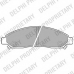 LP2037 DELPHI Комплект тормозных колодок, дисковый тормоз