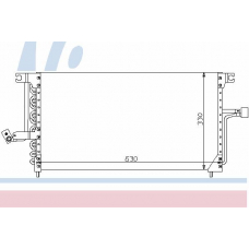 94183 NISSENS Конденсатор, кондиционер