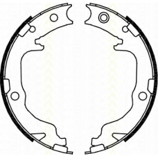 8100 80010 TRISCAN Комплект тормозных колодок, стояночная тормозная с