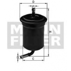 WK 614/42 MANN-FILTER Топливный фильтр