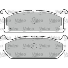 551720 VALEO Комплект тормозных колодок, дисковый тормоз