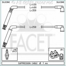 4.7208 FACET Комплект проводов зажигания