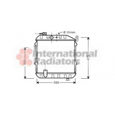 11002030 VAN WEZEL Радиатор, охлаждение двигателя