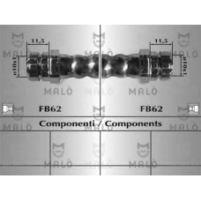 80892 Malo Тормозной шланг
