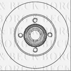 BBD6060S BORG & BECK Тормозной диск