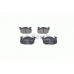 0 986 461 763 BOSCH Комплект тормозных колодок, дисковый тормоз