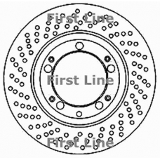 FBD322 FIRST LINE Тормозной диск