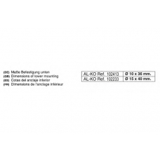 102233 AL-KO Амортизатор