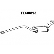 FD30813 VENEPORTE Средний глушитель выхлопных газов