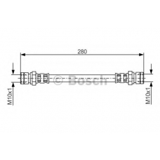 1 987 481 030 BOSCH Тормозной шланг