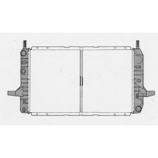 0100525 BEHR Radiator