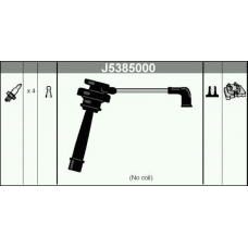 J5385000 NIPPARTS Комплект проводов зажигания