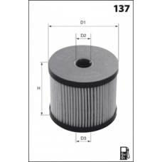 ELG5416 MECAFILTER Топливный фильтр