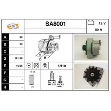 SA8001 SNRA Генератор