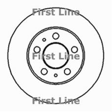 FBD281 FIRST LINE Тормозной диск
