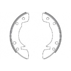 30305 SPIDAN Комплект тормозных колодок