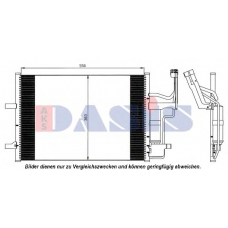 112021N AKS DASIS Конденсатор, кондиционер