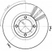 BDC3708 QUINTON HAZELL Тормозной диск