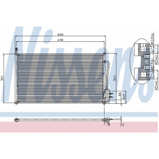 94432 NISSENS Конденсатор, кондиционер