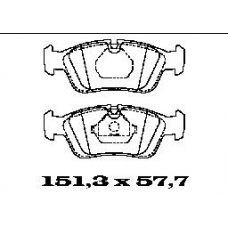 BL1282A2 FTE Колодки тормозные