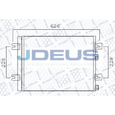 723M56 JDEUS Конденсатор, кондиционер