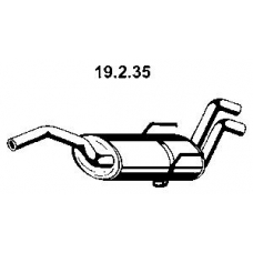 19.2.35 EBERSPACHER Глушитель выхлопных газов конечный