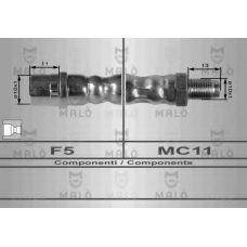 8062 Malo Тормозной шланг