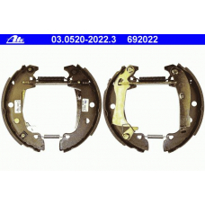 03.0520-2022.3 ATE Комплект тормозных колодок