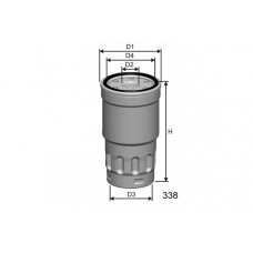 M413 MISFAT Топливный фильтр