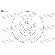 BS3813 FTE Тормозной диск