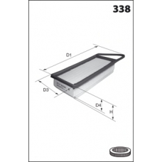 ELP3866 MECAFILTER Воздушный фильтр