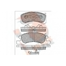 RB1701 R BRAKE Комплект тормозных колодок, дисковый тормоз