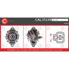 CAL35144AS CASCO Генератор