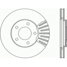 BDR1764.20 OPEN PARTS Тормозной диск