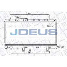 026M04 JDEUS Радиатор, охлаждение двигателя