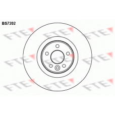 BS7202 FTE Тормозной диск