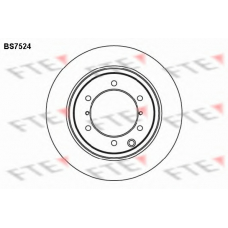 BS7524 FTE Тормозной диск