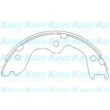 KBS-7408 KAVO PARTS Комплект тормозных колодок