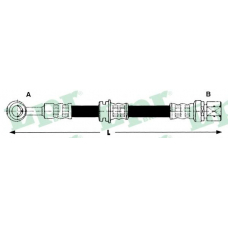 6T47445 LPR Тормозной шланг